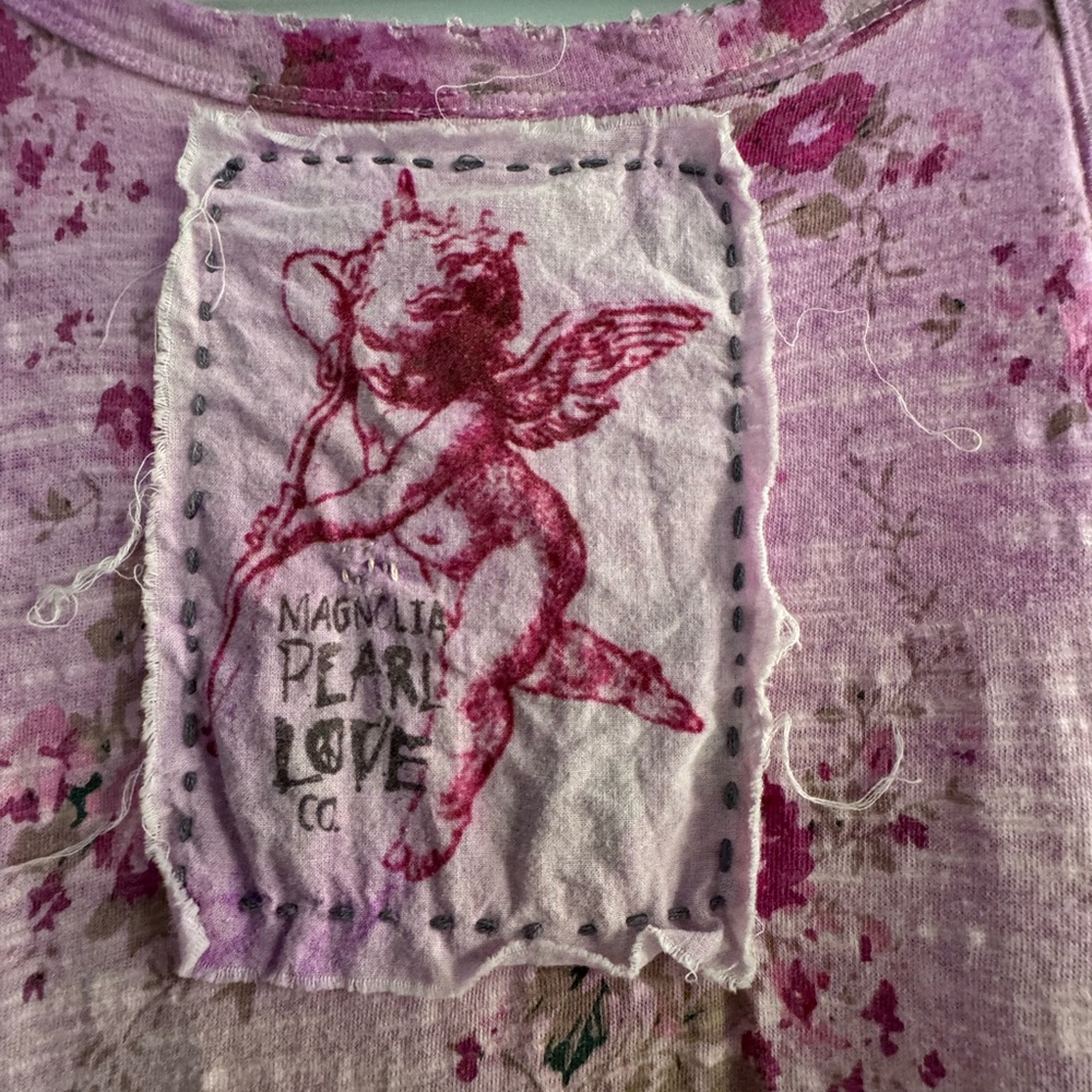 Magnolia Pearl Lavender Cherub Graphic Tee